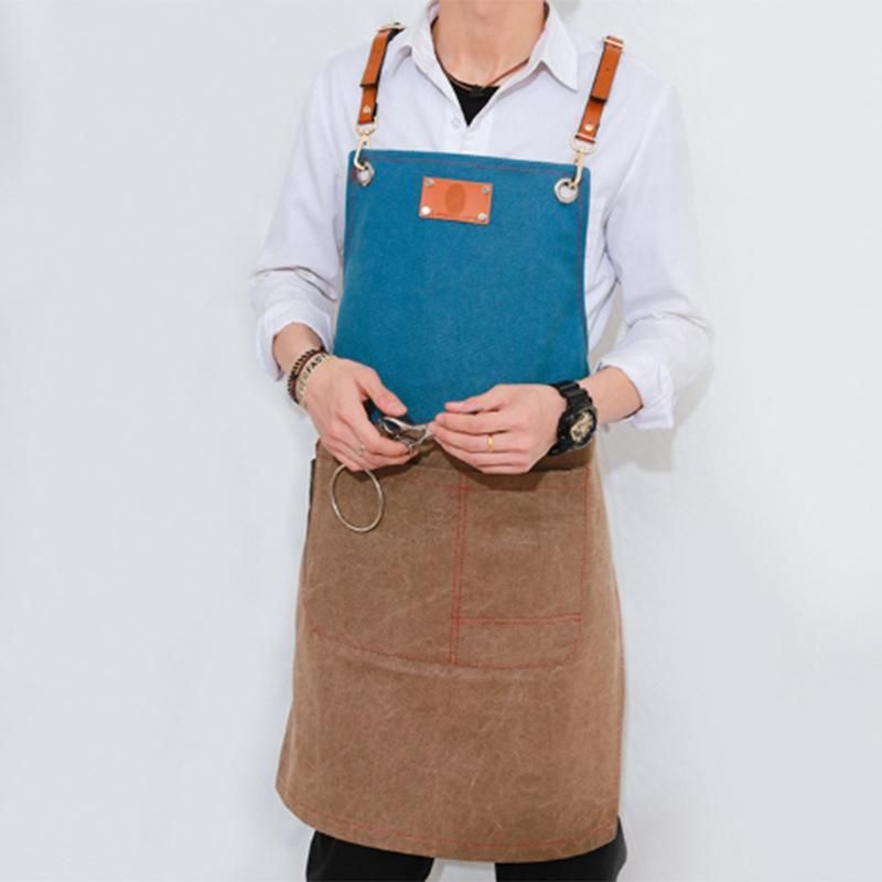 Green Fashion Women Barber Kitchen Barbecue Cooking Apron
