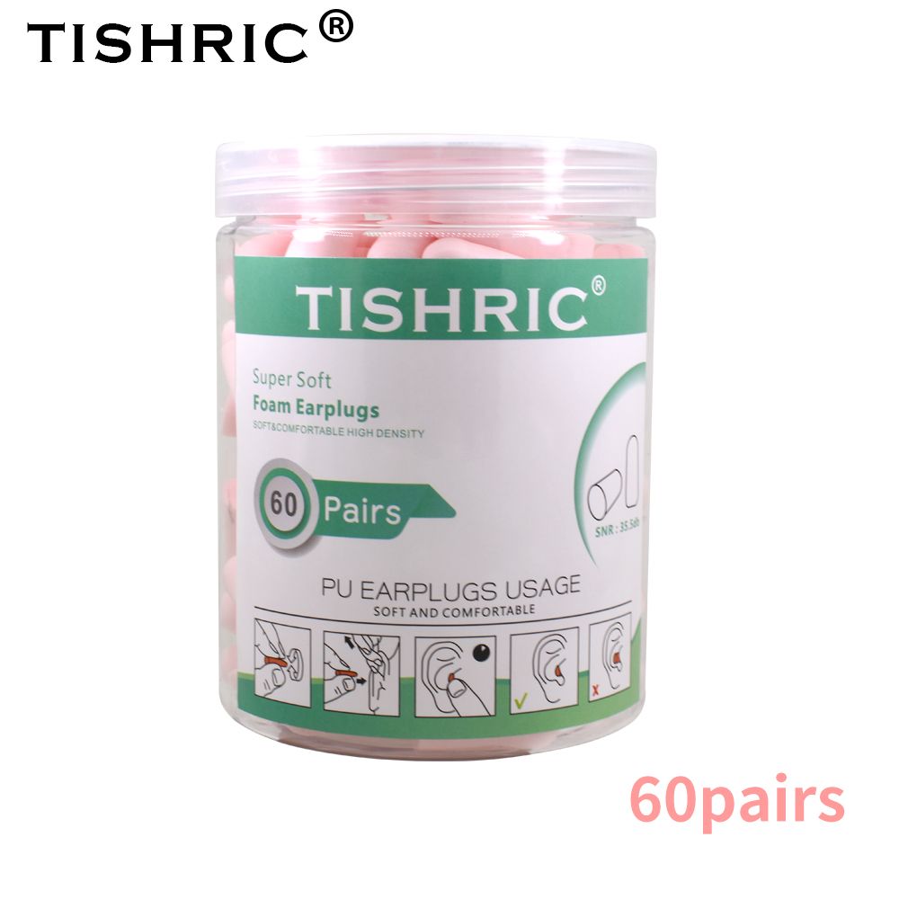 3060 Pairs Earplugs Soft PU Sponge Travel Sleep Noise