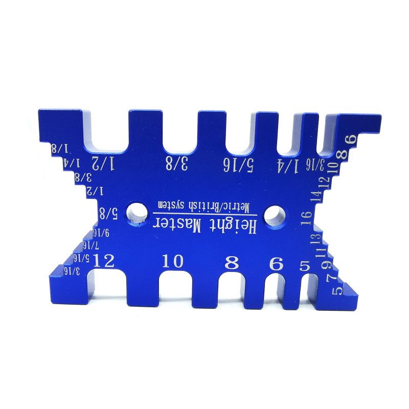 Aluminum Dovetail Jig Tenon Caliper Metric And