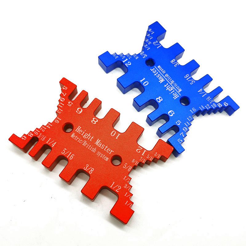 Aluminum Dovetail Jig Tenon Caliper Metric And