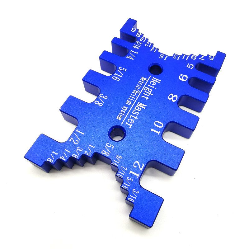 Aluminum Dovetail Jig Tenon Caliper Metric And