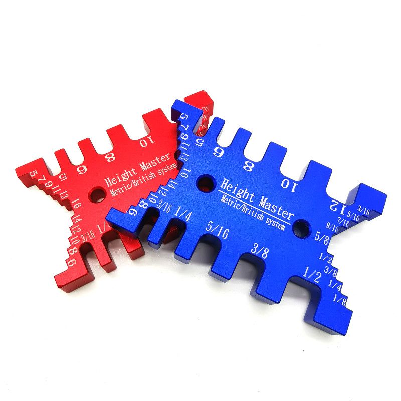 Aluminum Dovetail Jig Tenon Caliper Metric And