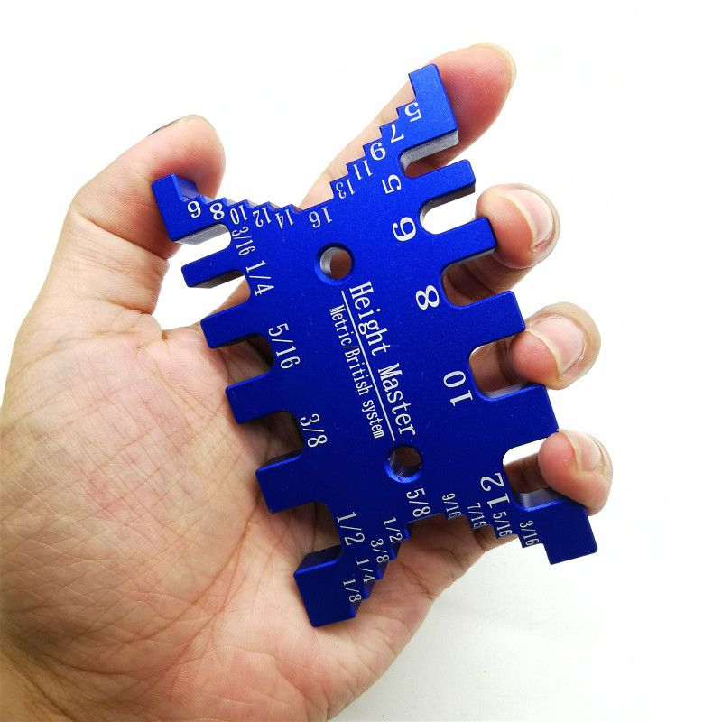 Aluminum Dovetail Jig Tenon Caliper Metric And