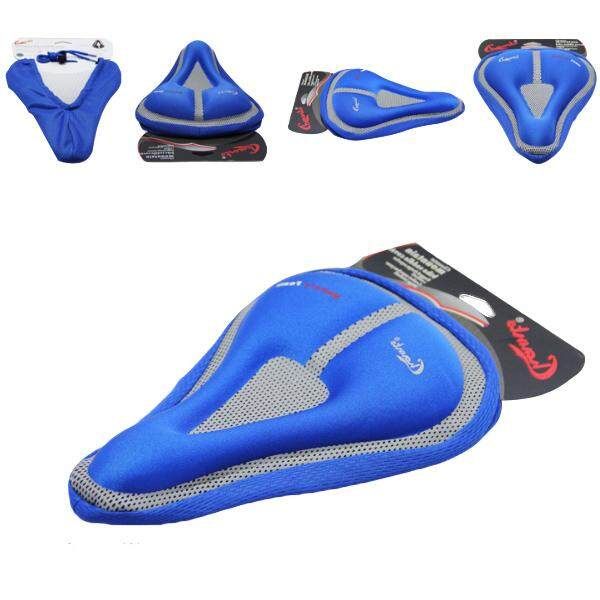 Bike Bicycle Saddle Cover Memory Foam Seat Pad Accessories Red