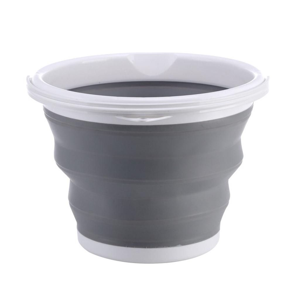 Foldable Bucket Portable Collapsible Folding Pail Car
