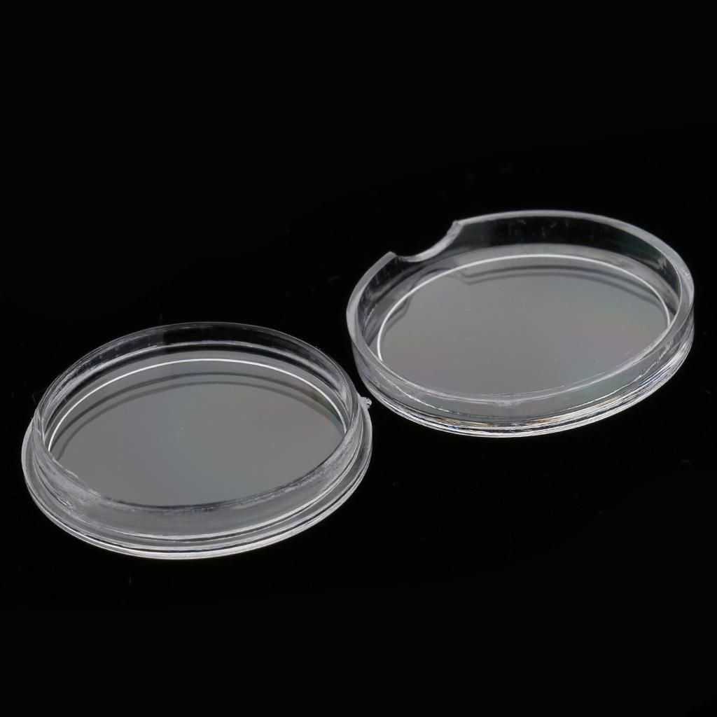 3X 100Pcs Transparent Coin Storage  Storage Protector Collect