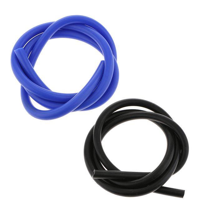 8mm Silicone Vacuum Tube Hose Silicon Tubing 15M5ft Black  Blue