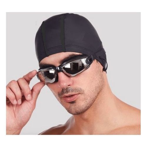 Swimming Goggles Waterproof Anti-Fog Glasses Swimming Cap