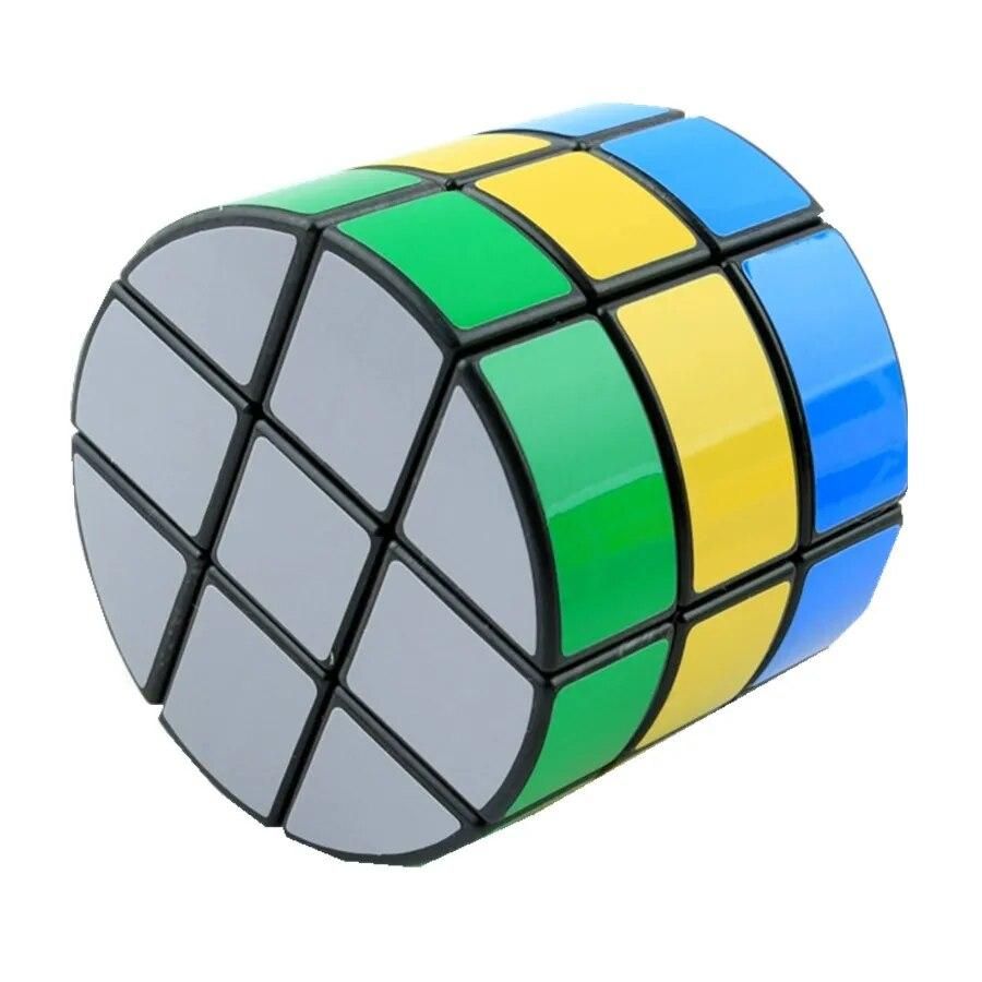 Diansheng Three-layer Cylinder Shape Magic Cube Speed Puzzle Cubo Magico Game Toys Birthday Christmas Gifts For Children