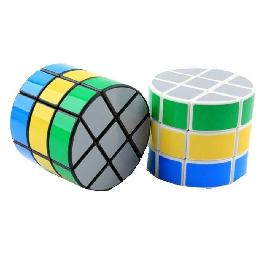 Diansheng Three-layer Cylinder Shape Magic Cube Speed Puzzle Cubo Magico Game Toys Birthday Christmas Gifts For Children