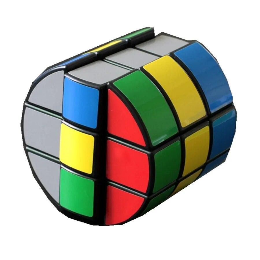 Diansheng Three-layer Cylinder Shape Magic Cube Speed Puzzle Cubo Magico Game Toys Birthday Christmas Gifts For Children