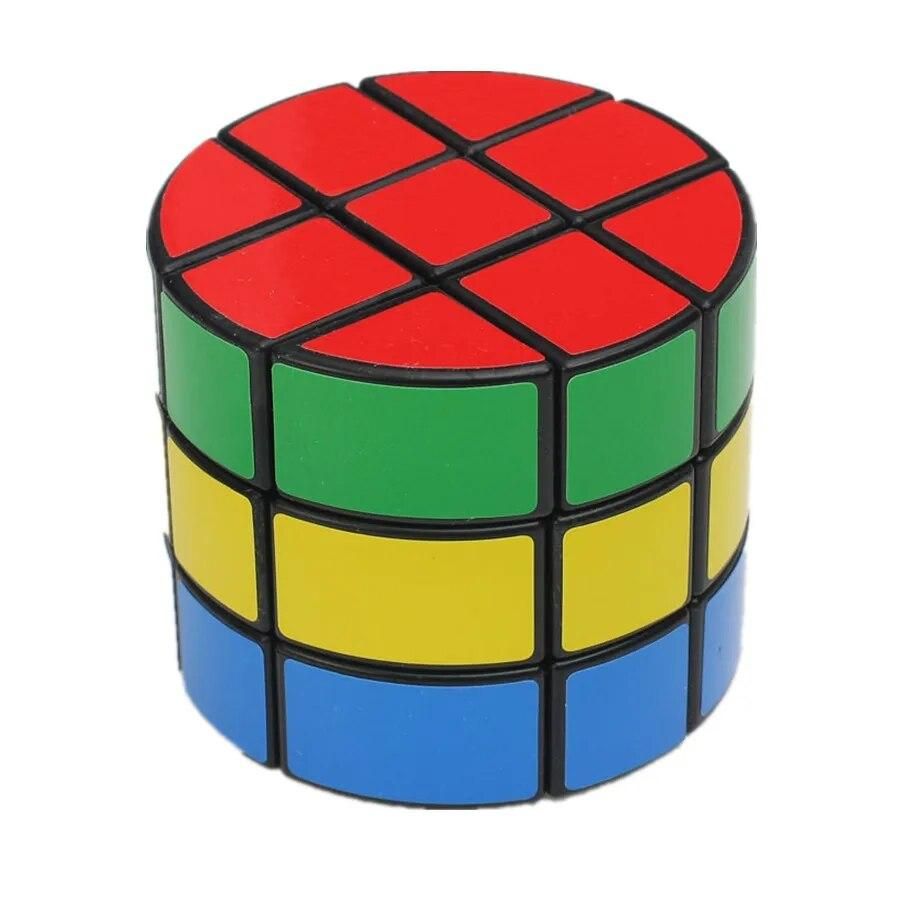 Diansheng Three-layer Cylinder Shape Magic Cube Speed Puzzle Cubo Magico Game Toys Birthday Christmas Gifts For Children