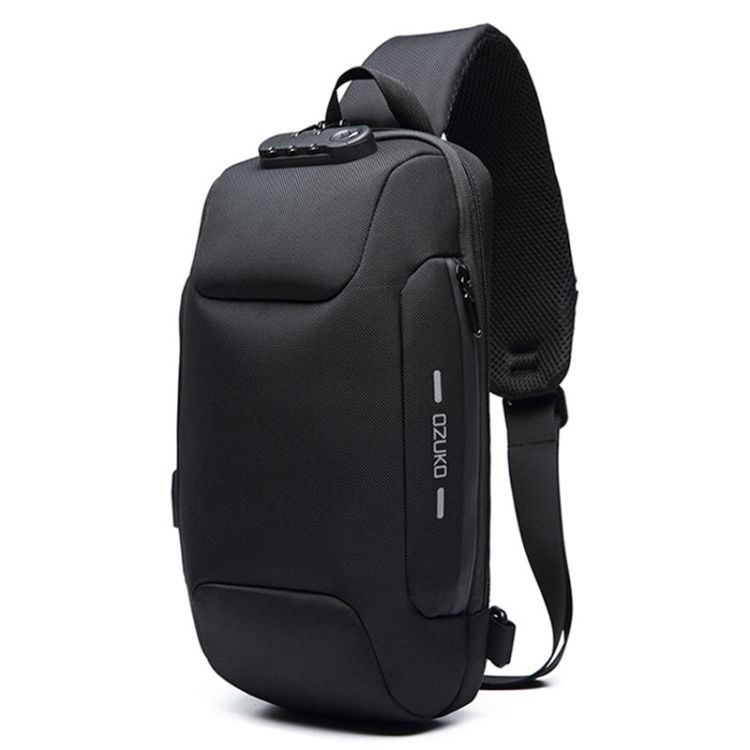 OZUKO 9223 Anti-theft Men Body Bag