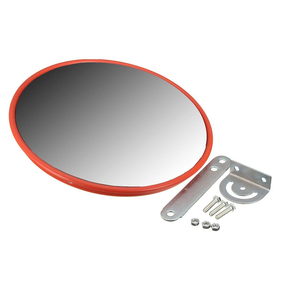 30 Cm Wide Angle Security Curved Convex Road Mirror Traffic Driveway Safety