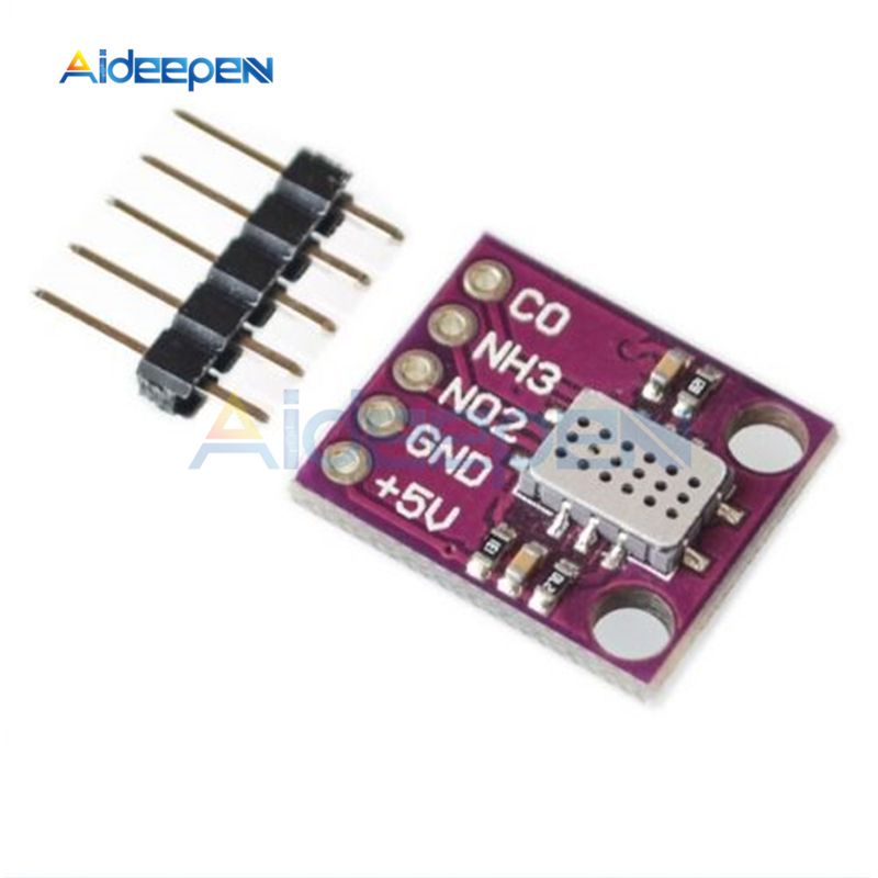 MICS-6814 Air Quality CO NO2 VOC NH3 Nitrogen Oxygen Gas Sensor Module Gas Detection C2H5OH/H2/CH4/C3H8/C4H10 Sensor For Arduino