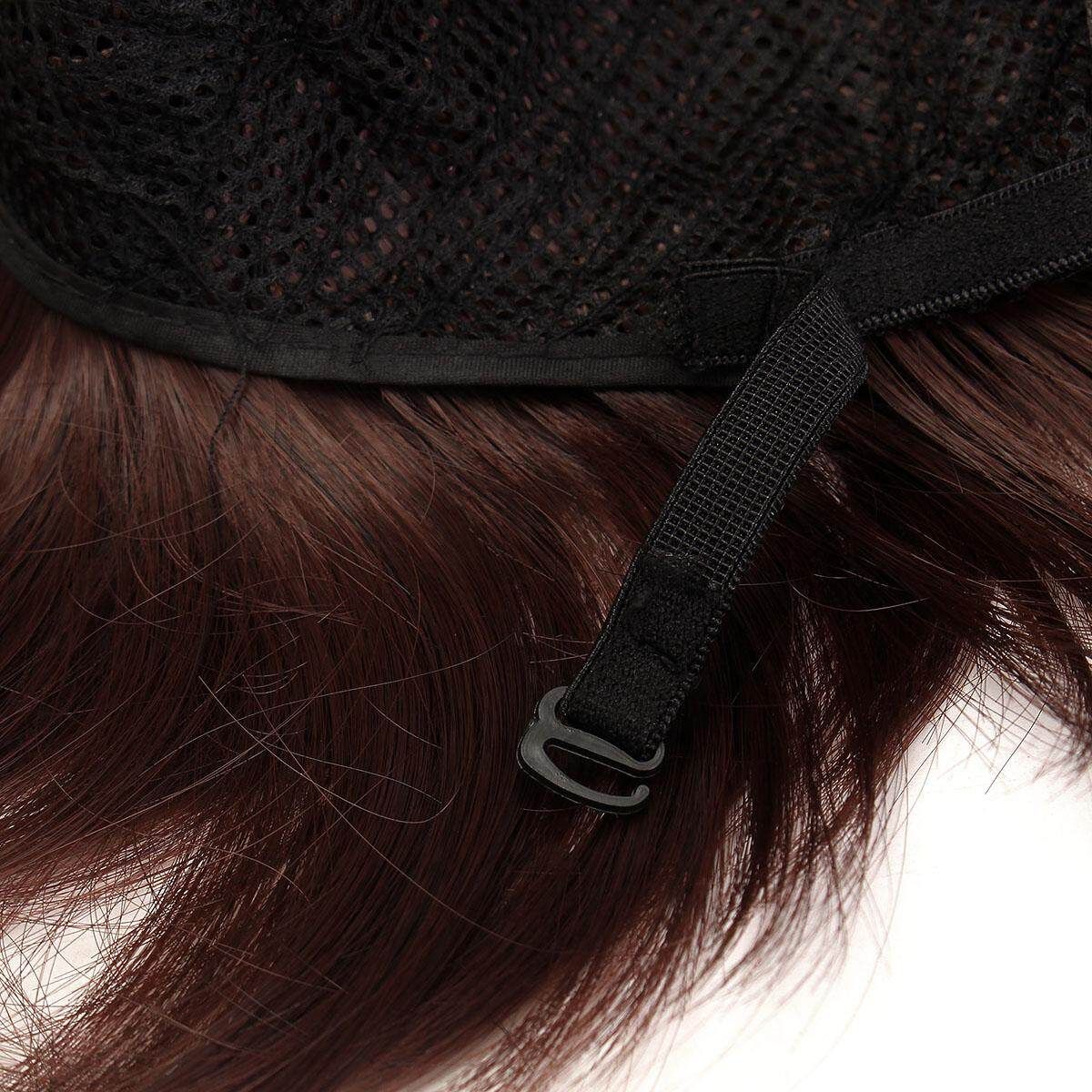 Fashion Men Handsome Short Hair Korean Boys Male Wig Full Wig Cosplay Party Dark Brown Dark Brown