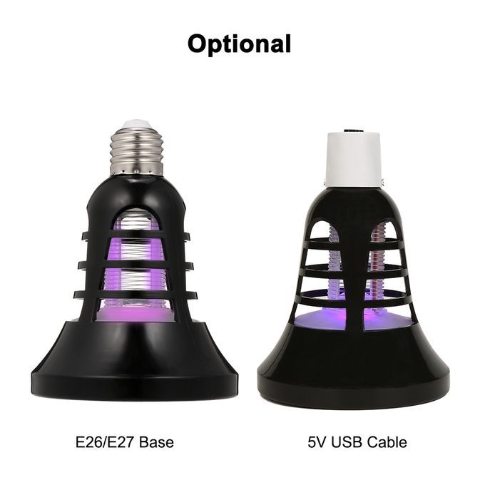 2 In 1 Mosquito Killer Lamp UV Led Electric Insect & Fly