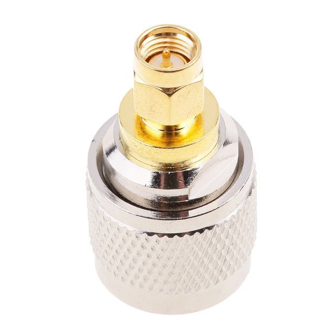 UHF To SMA Male To Male RF Coaxial Adapter UHF To SMA Coax Jack