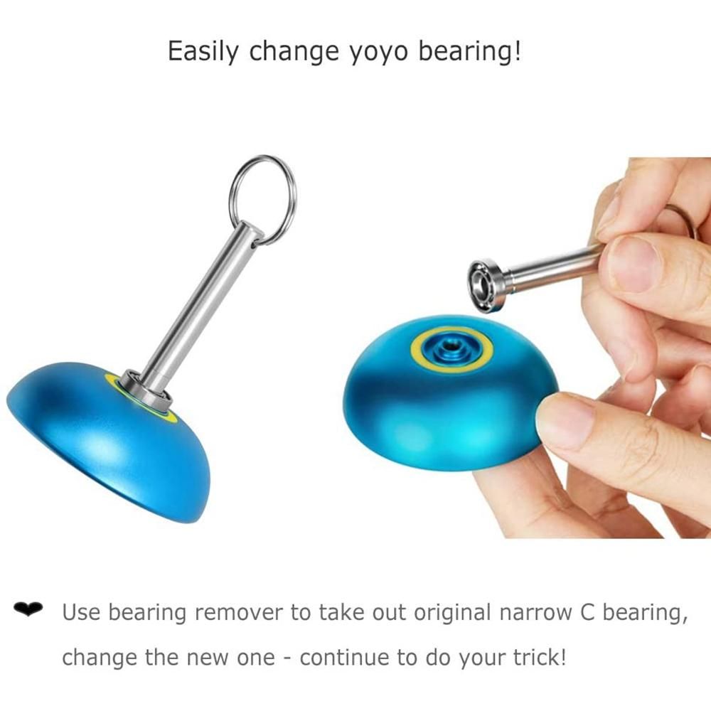 MAGICYOYO Complete Yoyo Bearing Kit Bearing Removal