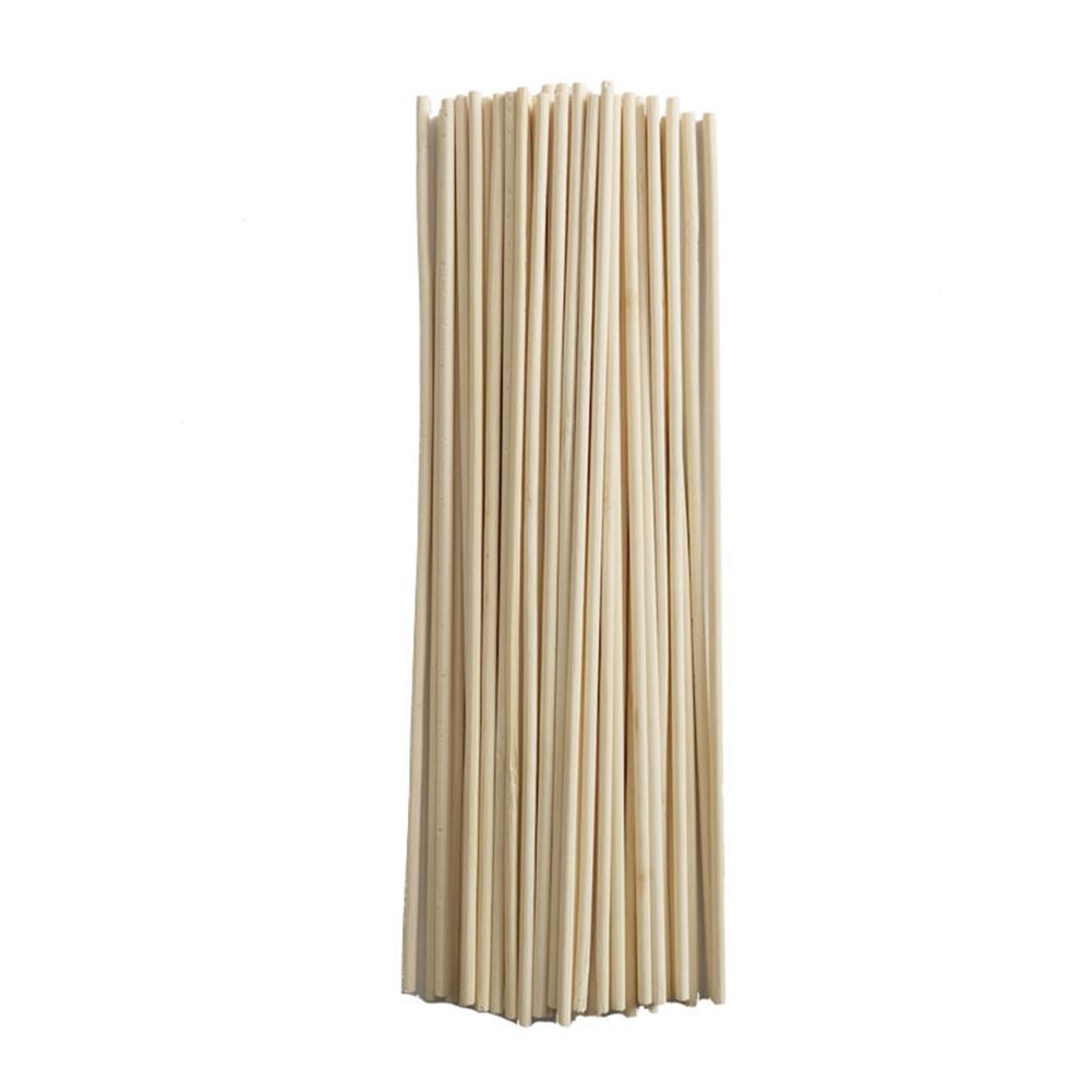 50Pcs Bamboo Plant Grow Support Sticks Garden Potted Flower Canes Rod Tools
