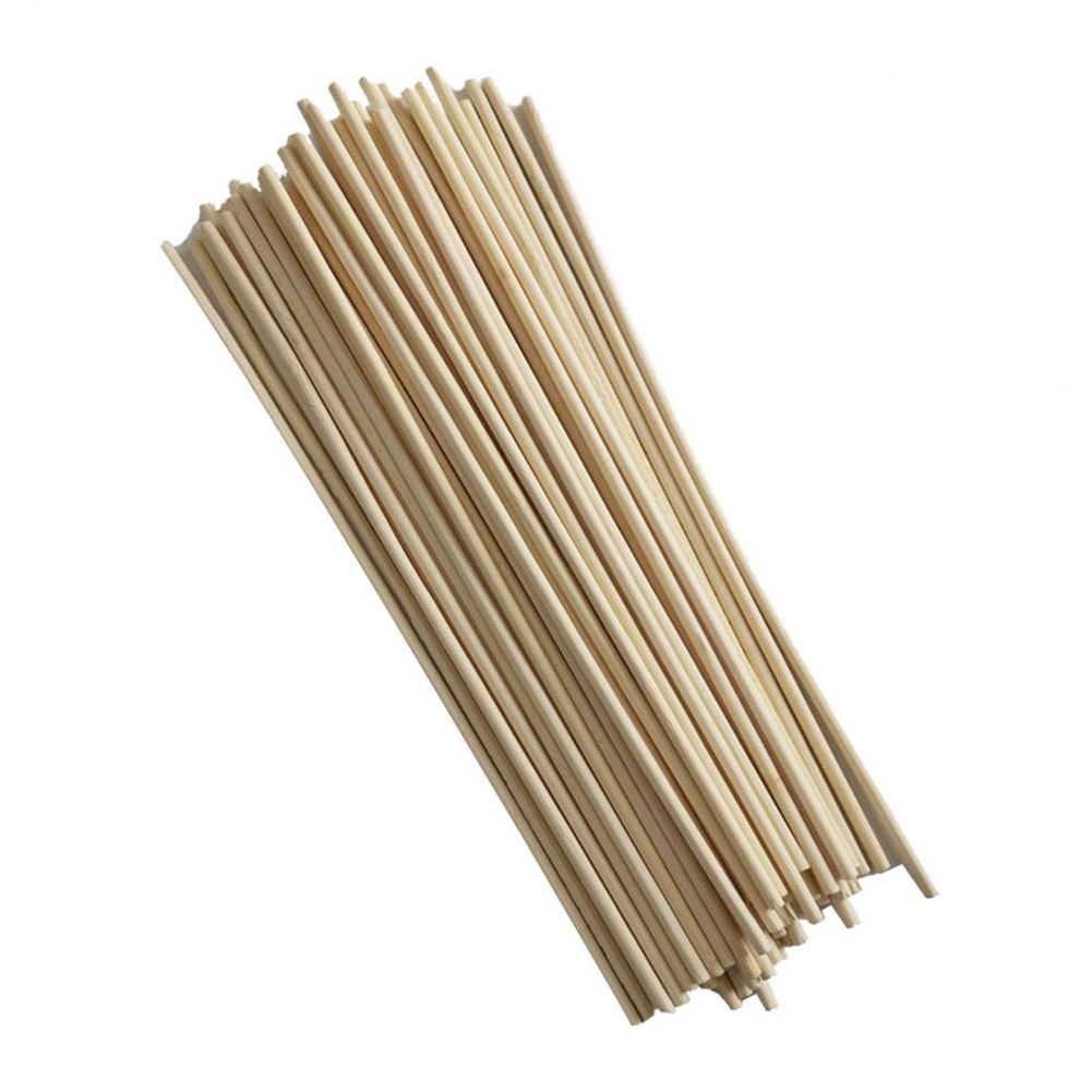 50Pcs Bamboo Plant Grow Support Sticks Garden Potted Flower Canes Rod Tools