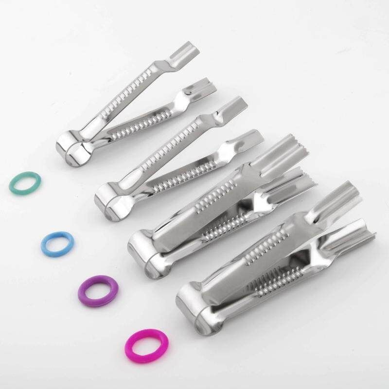 10pcs DIY Candy Decoration Stainless Steel Cake Lace Clip West Point Lace Clip Carved Clip Ornament Tool In Bulk