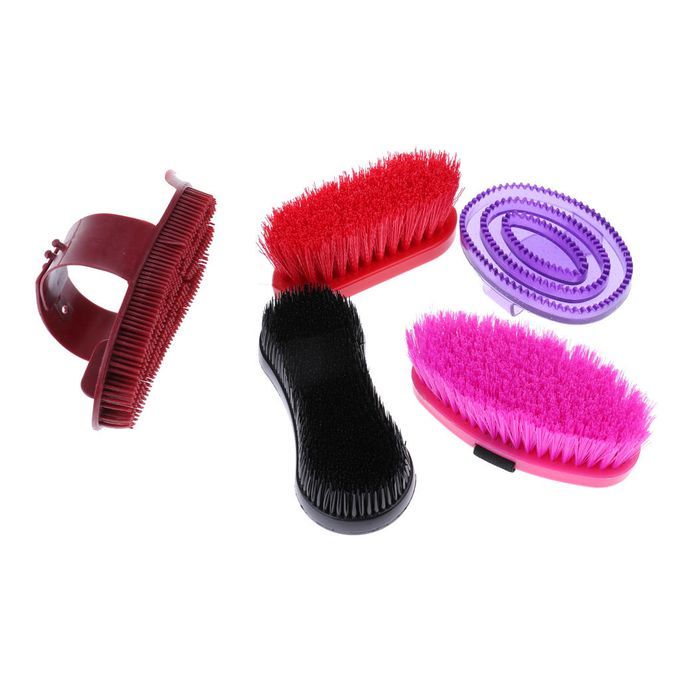 10 Pieces Horse Grooming Kit Equestrian Deluxe Horse Grooming Brush