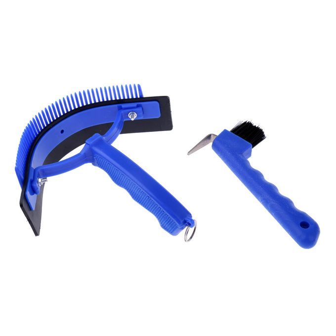 10 Pieces Horse Grooming Kit Equestrian Deluxe Horse Grooming Brush