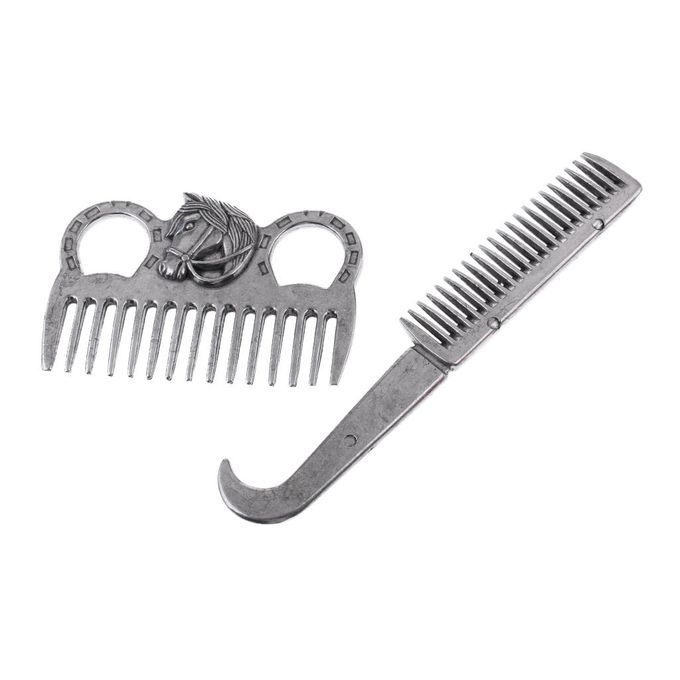 10 Pieces Horse Grooming Kit Equestrian Deluxe Horse Grooming Brush