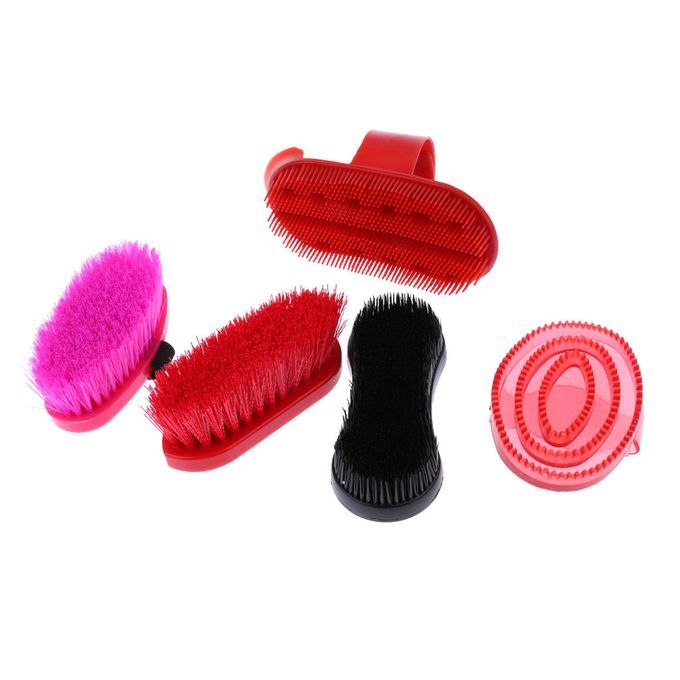 10 Pieces Horse Grooming Kit Equestrian Deluxe Horse Grooming Brush