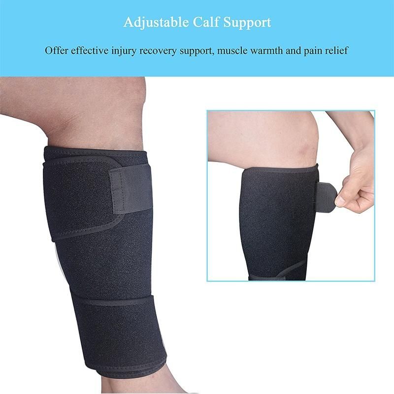 1Pcs Calf Shin Support Brace Calf Compression Leg Sleeve Wrap Band for Sport