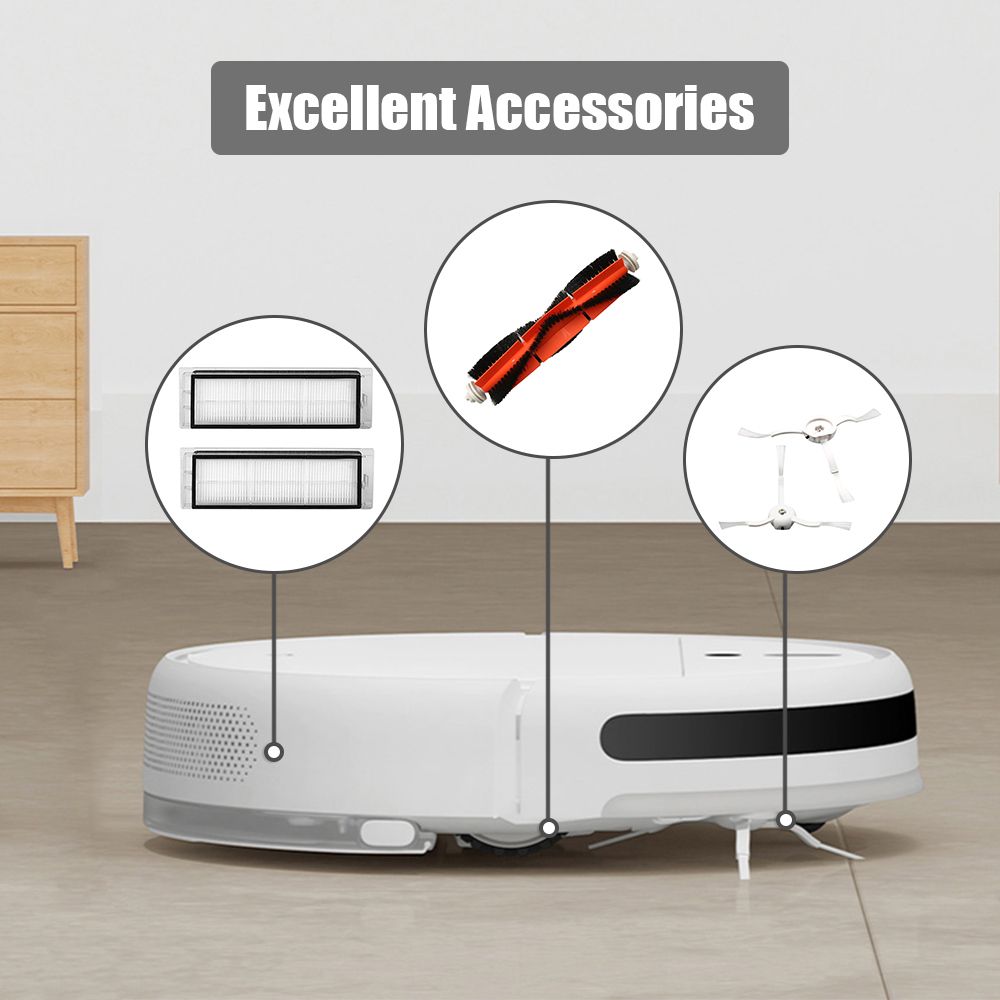 Pack Of 5 Accessories Kit Replacement For Xiaomi T4 T6 S5 S6