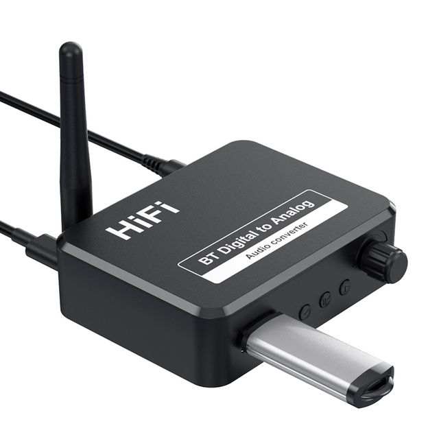 2 In1 Dac Bluetooth 5.1 Audio Receiver Digital To Analog