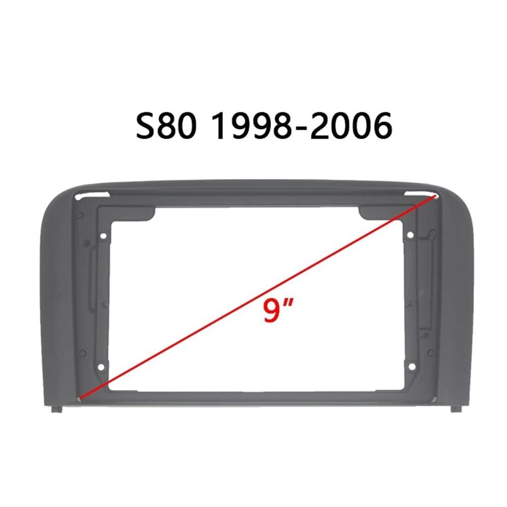 2Din Car Radio Fascia for Volvo S80 1998-2006 DVD Mounting