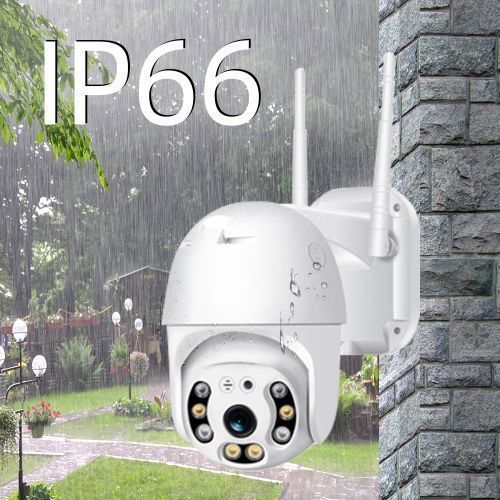 FHD 1080P Outdoor IP Camera CCTV WiFi Security Wireless Dome