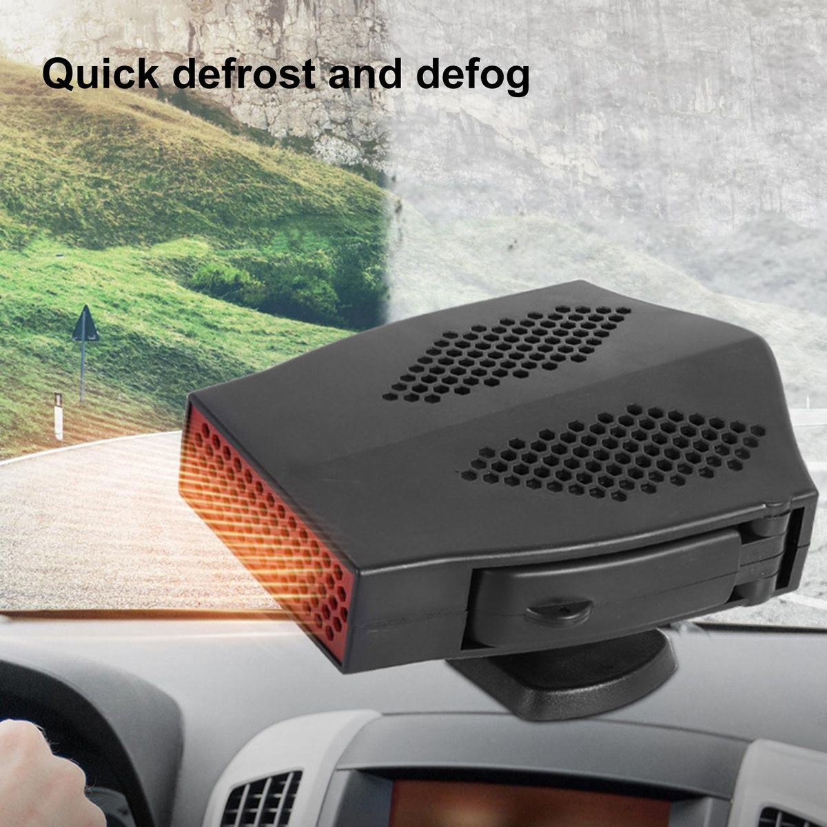 Car Heater Car Windshield Heater Defogger Defroster Black
