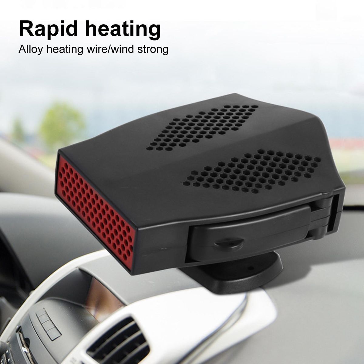 Car Heater Car Windshield Heater Defogger Defroster Black