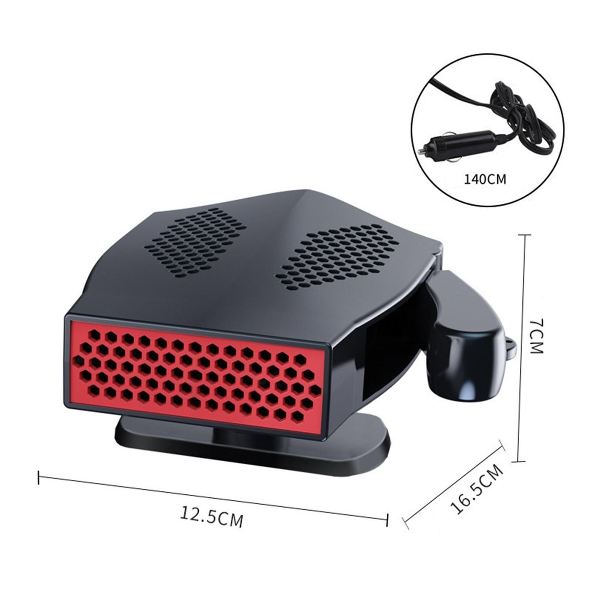 Car Heater Car Windshield Heater Defogger Defroster Black