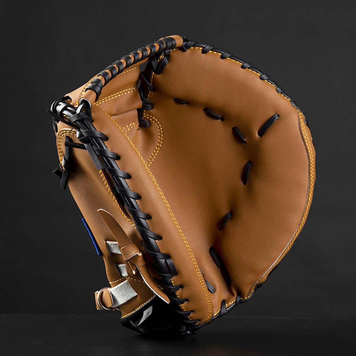 Baseball Fielding Glove, Left Hand Use Durable 12.5" Brown