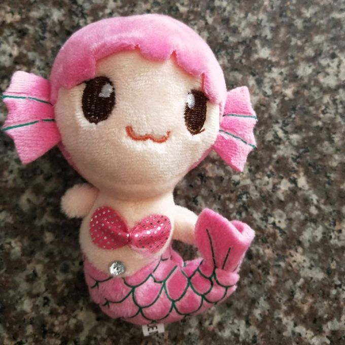 DM Plush Toys Gift For Baby Kids Girls Children Cute Lovely Mermaid Stuffed Doll-Pink