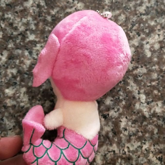 DM Plush Toys Gift For Baby Kids Girls Children Cute Lovely Mermaid Stuffed Doll-Pink