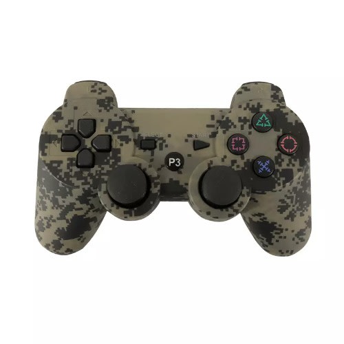 Ps3 Controller Pad - Dualshock 3 - Green Camo