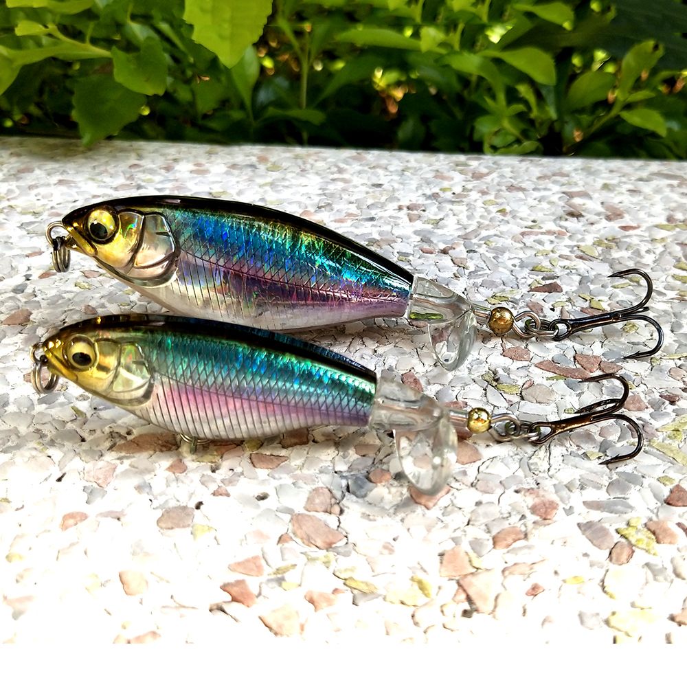 3.5in / 0.4oz Topwater Soft Rotating Fishing Lure Bionic
