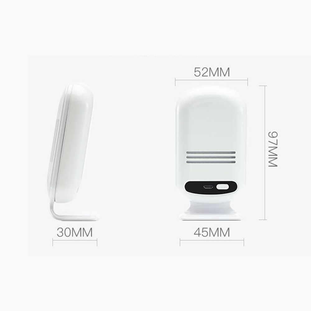 Portable Intelligent WIFI Home Professional Smog CO2 Meter HCHO TVOC Air Quality Monitor Tester Detector Sensor Temperature Co2