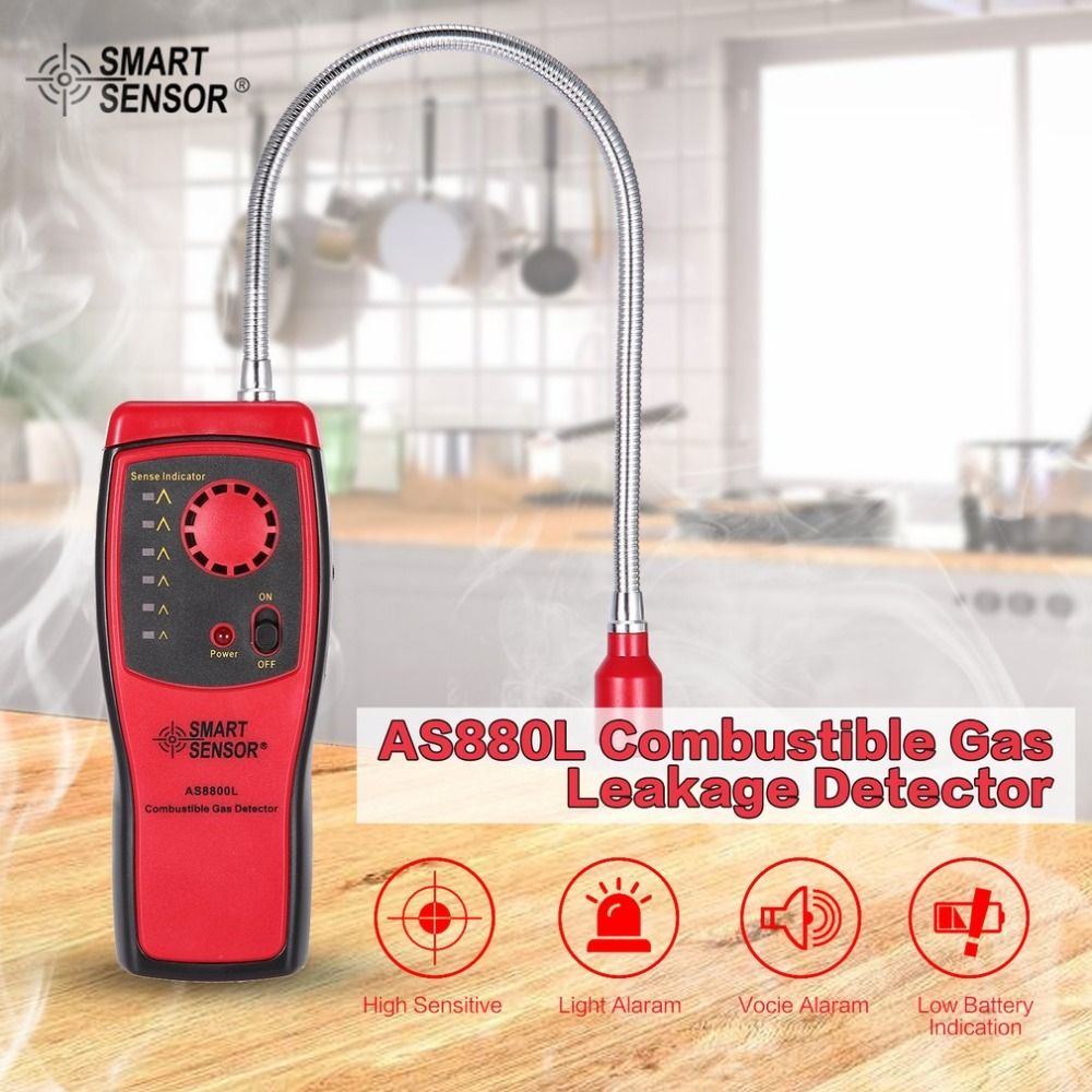 Combustible Gas Detector Flammable Natural Gas Leakage