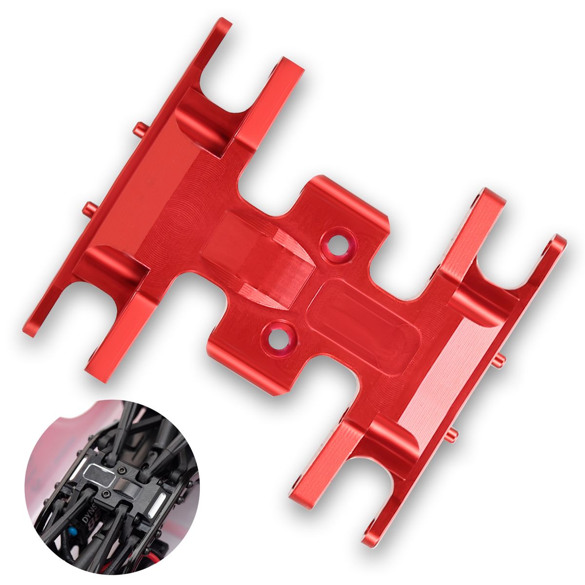 RC Aluminium Alloy Plate Gearbox Base Brace Gearbox Mount