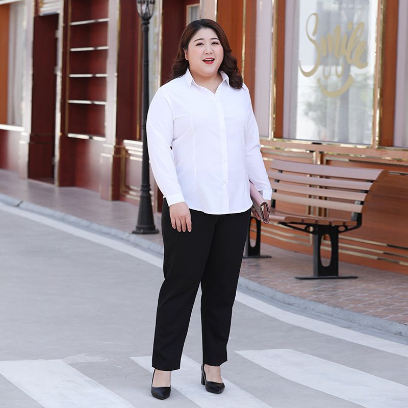 (Black)Plus Size Pants Women Clothing Summer Style Oversized Trousers Wide Leg High Waist Office Lady Pantalones 5XL 7XL  SAB