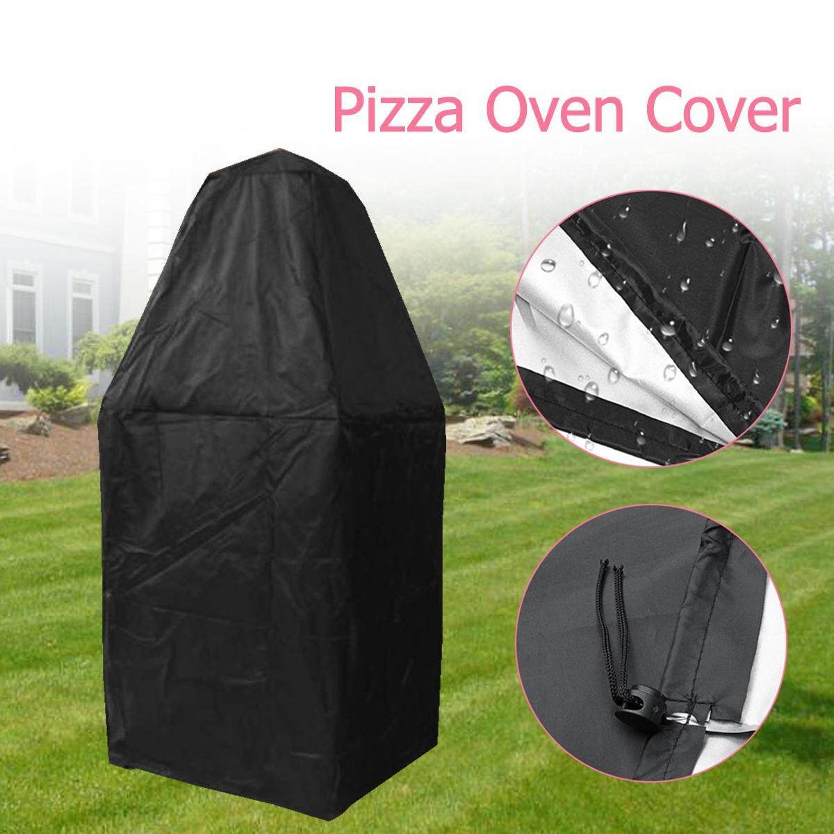 Outdoor Pizza Oven Cover Charcoal Fired Bread Oven Smoker BBQ Grill Rain Covers