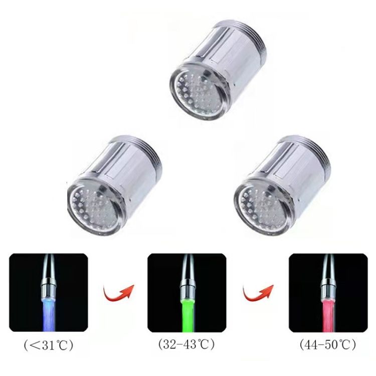 LED Faucet , Specification: Temperature Control Three Colors
