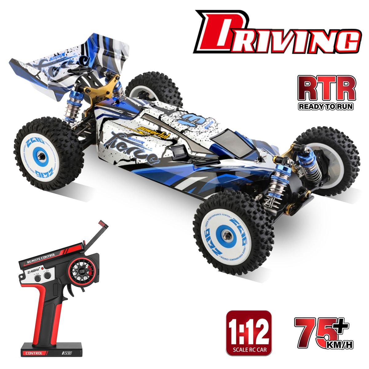 124017 Remote Control Car Off-Road Car High Speed